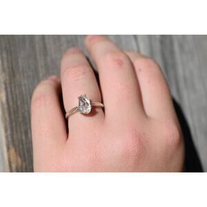 alternative raw diamond engagement rings, raw crystal size 4 5 6 7 8 8 9 10 11